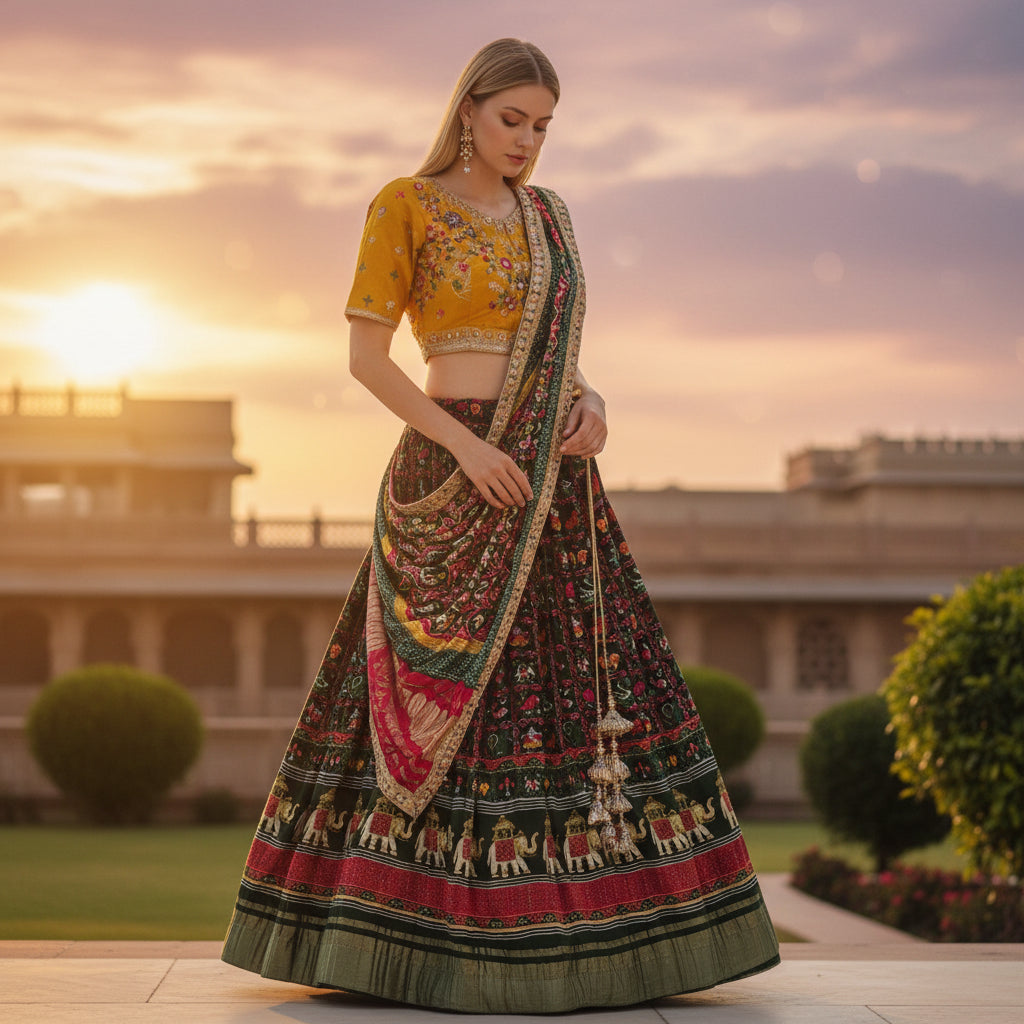 Patola Silk Lehenga Traditional Wear