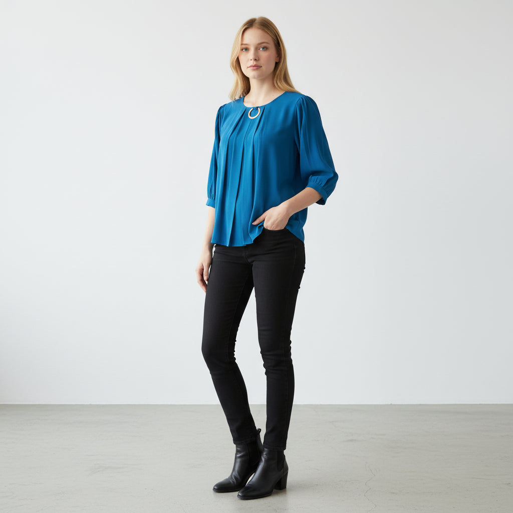 Lightweight Crepe Tunic