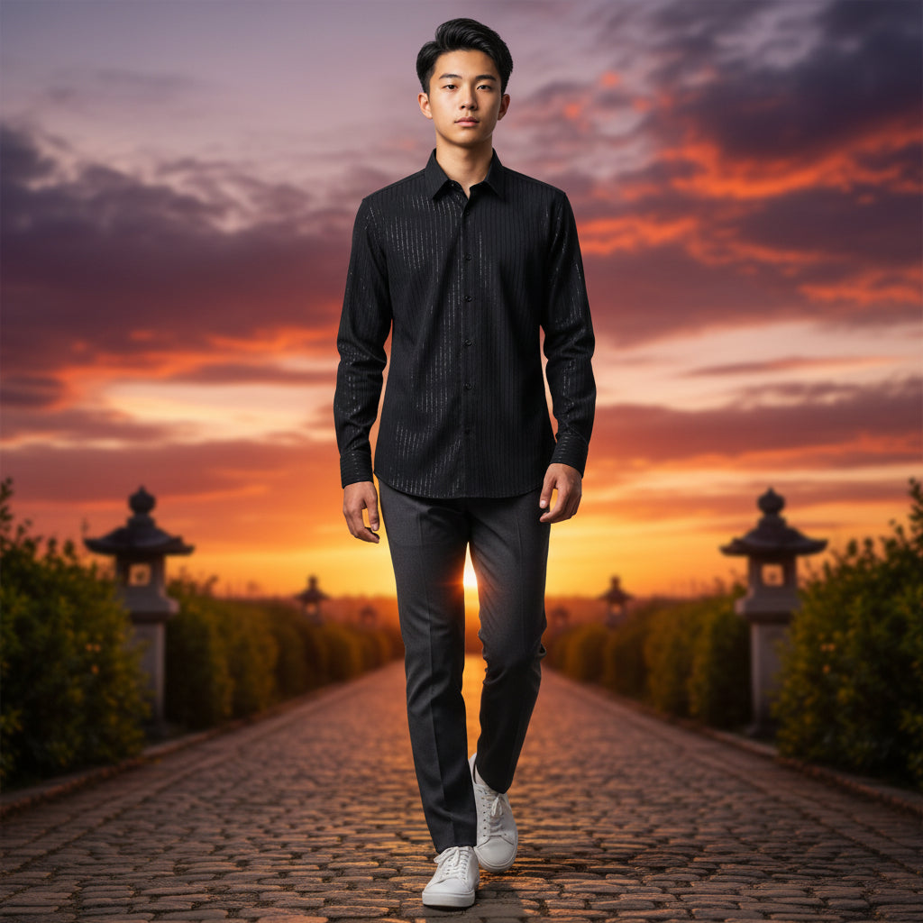 Cotton Polyester Tuxedo Perfect Fit