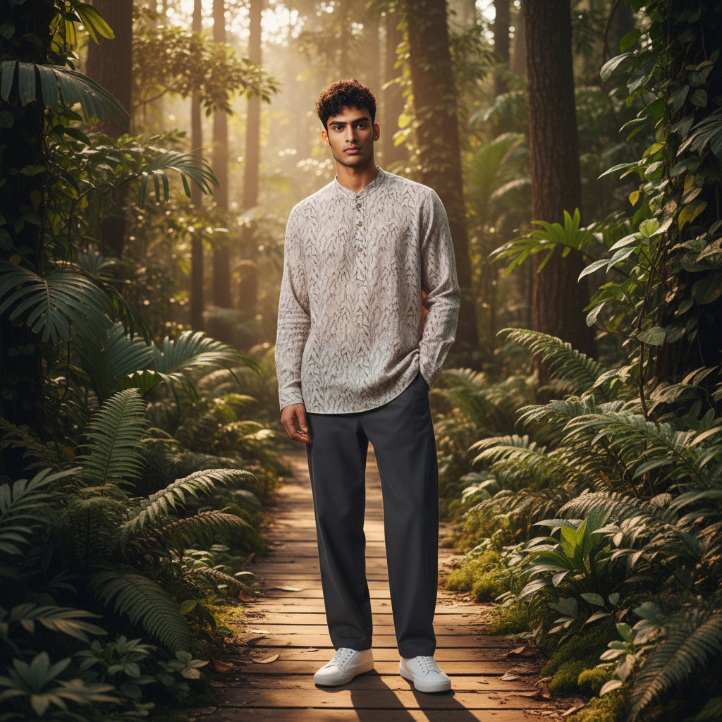 Cotton Half Kurta for Comfort