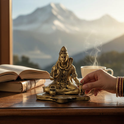 Brass Lord Shiva Idol