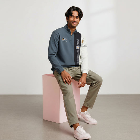 Cotton-Polyester Printed T-Shirt