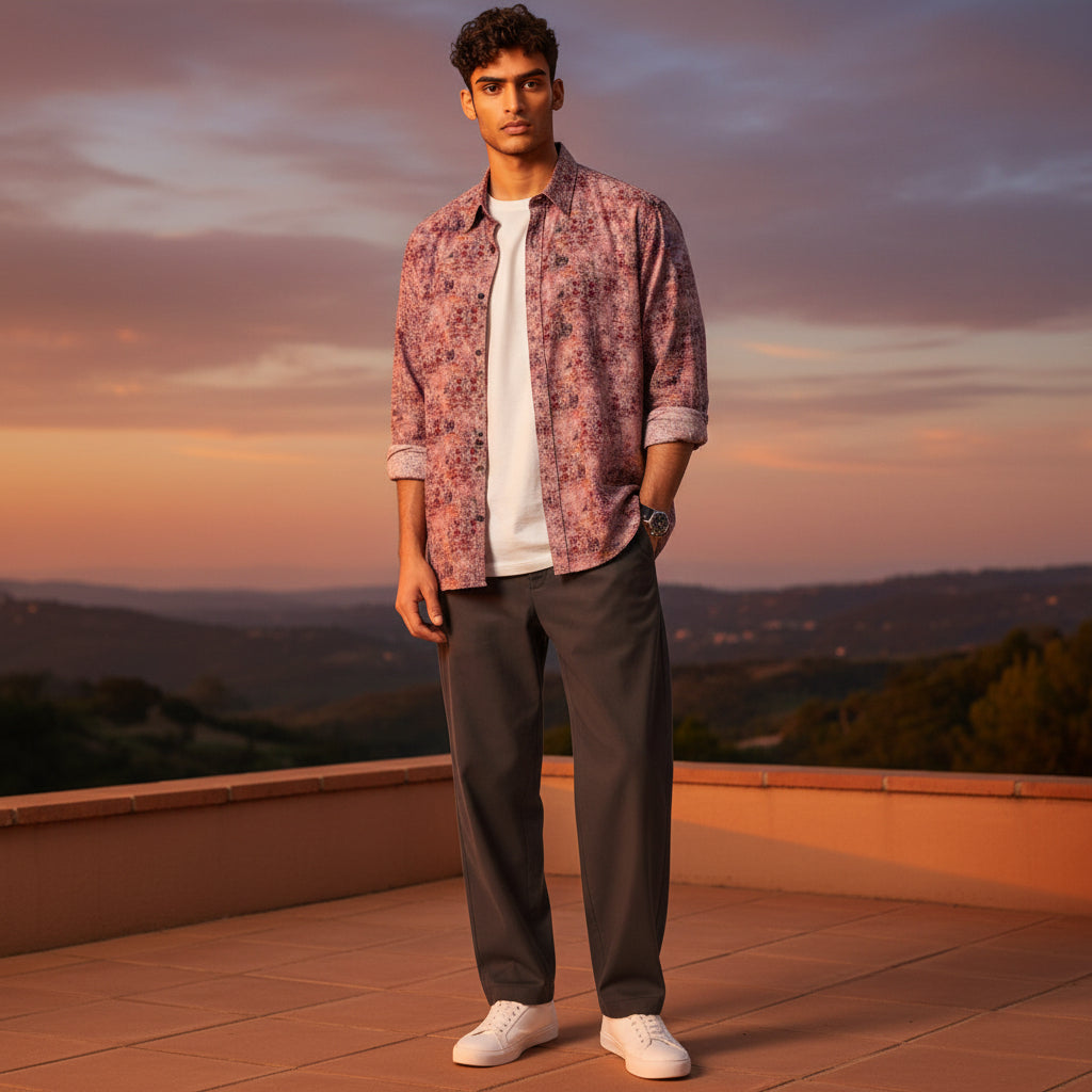 Cotton Half Kurta Casual Wear