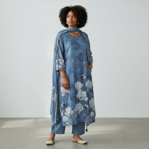 Floral Printed Kurta Set
