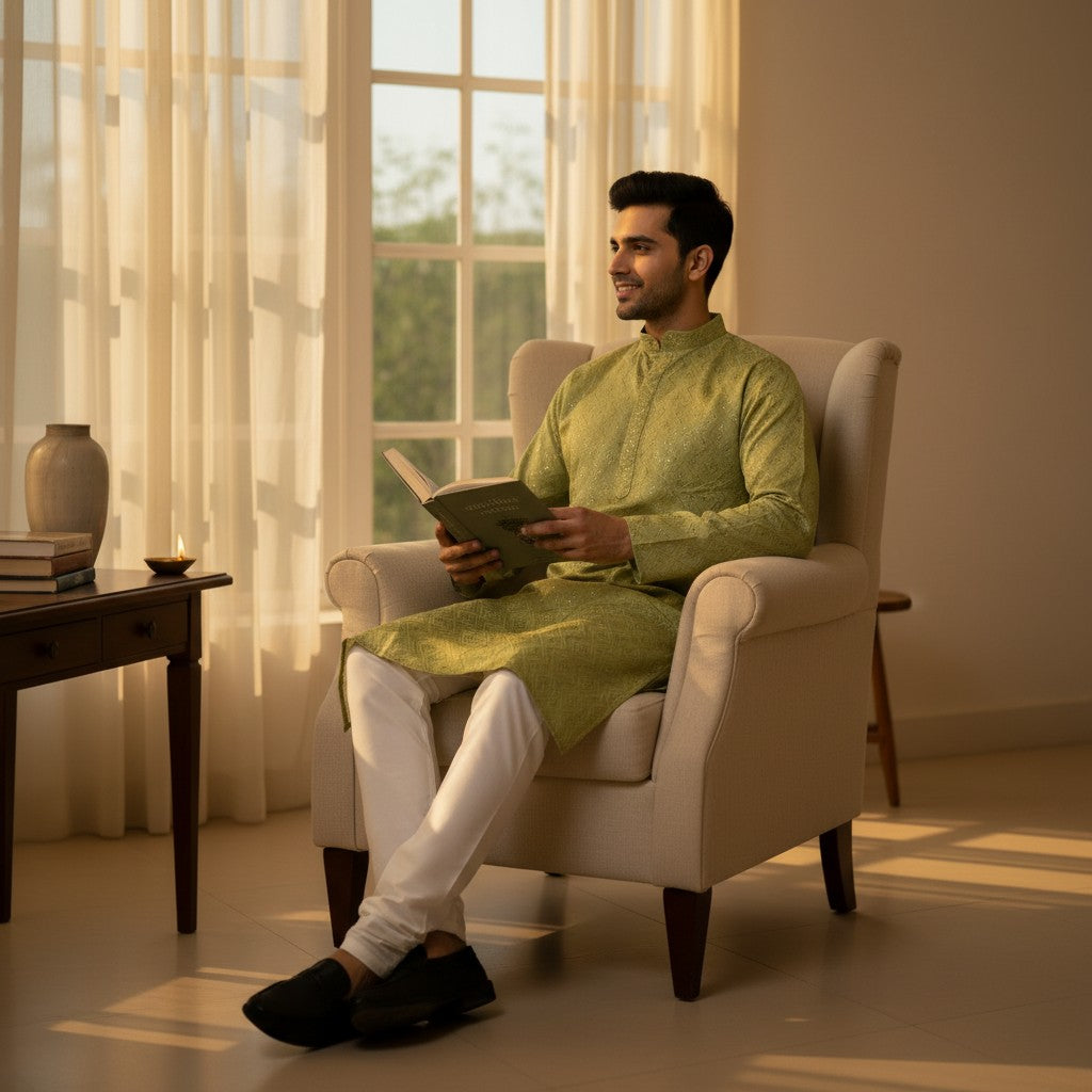 Designer Kurta - Green