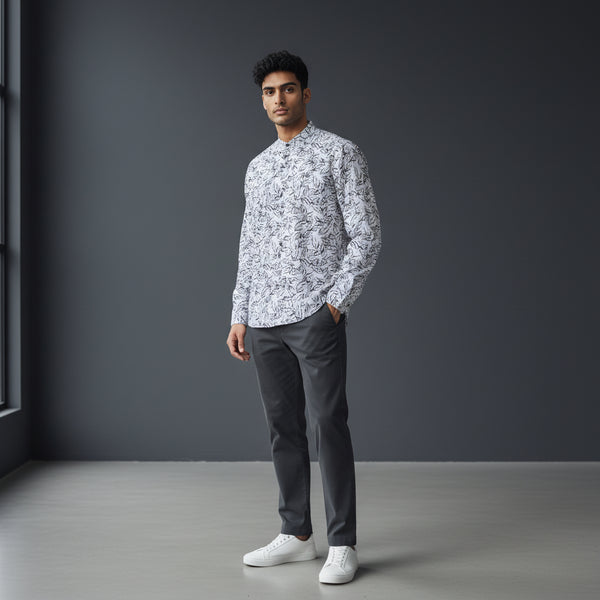 Cotton-Polyester Half Kurta for Warm Days
