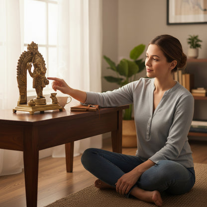 Brass Lord Ganesha Idol