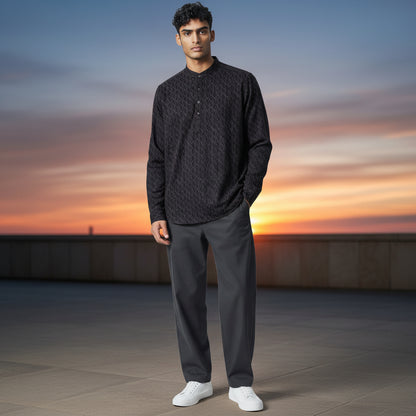 Cotton-Polyester Half Kurta