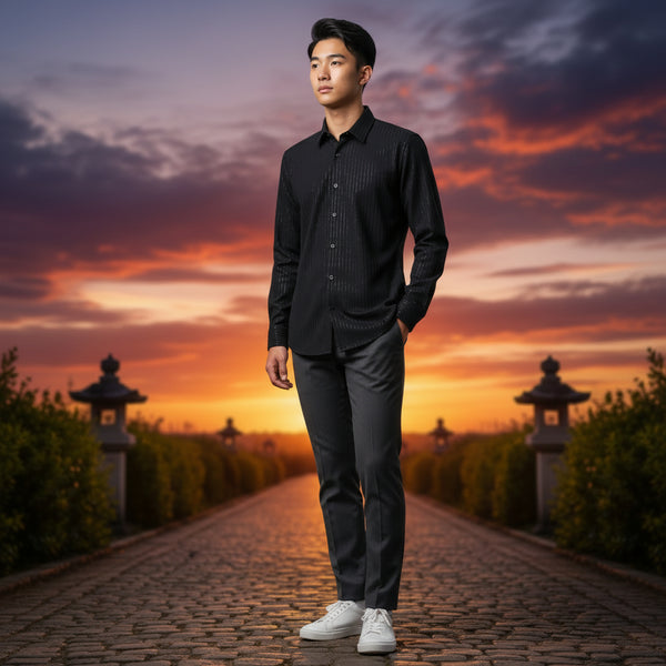 Cotton Polyester Tuxedo Perfect Fit