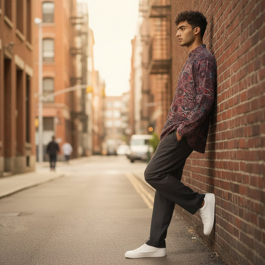 Cotton Polyester Half Kurta