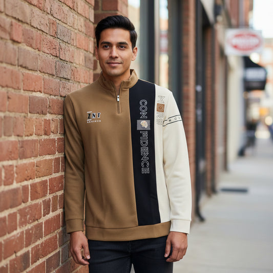 Cotton-Polyester Printed T-shirt