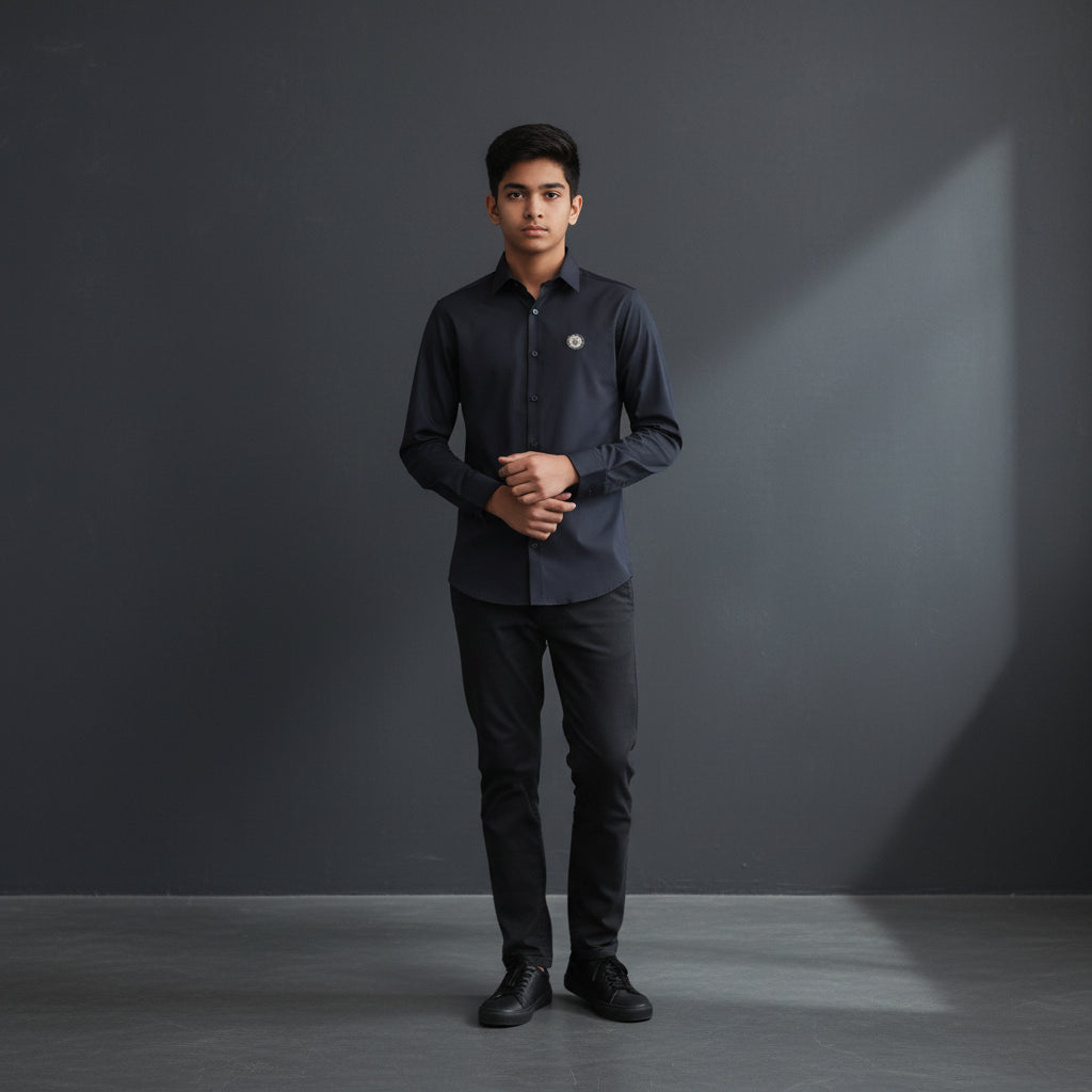 Lycra Shirt Designer Casual