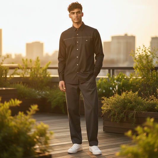 Cotton Polyester Shirt Casual Wear