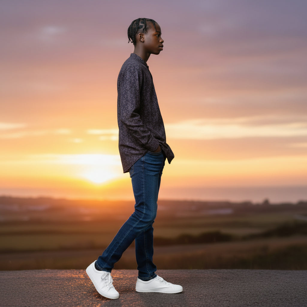 Cotton-Polyester Half Kurta