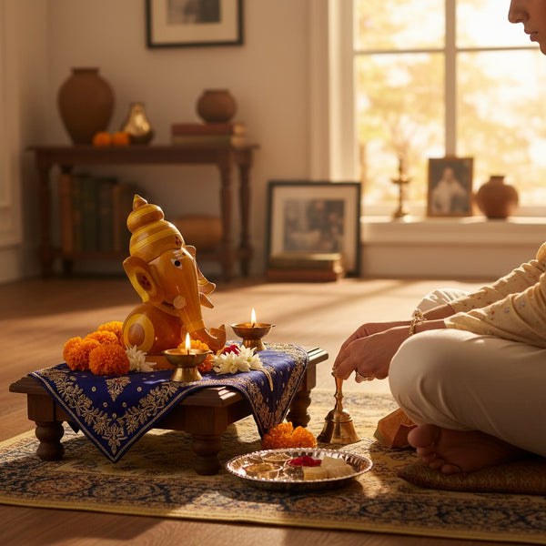 Wooden Ganesh