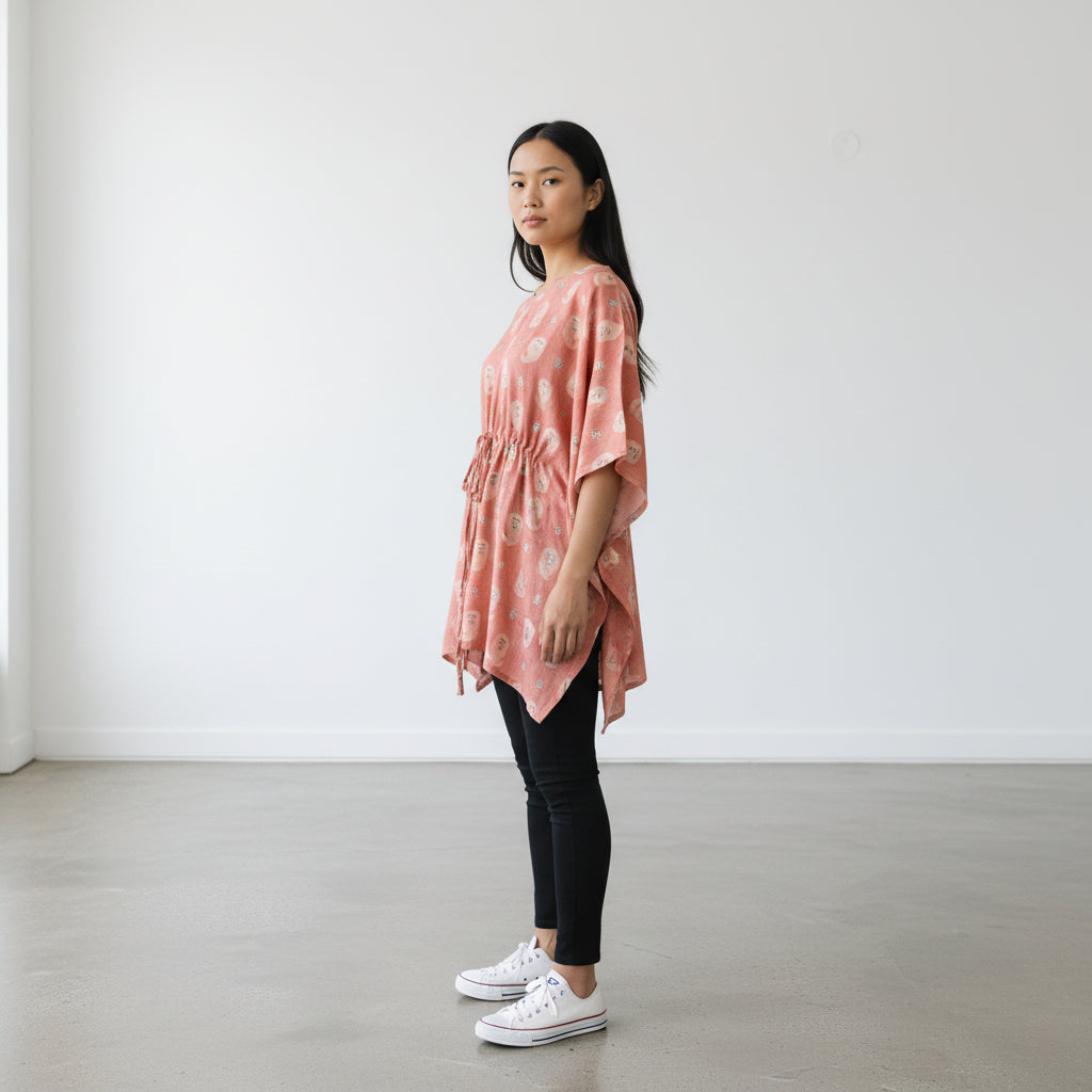 Cotton Kaftan Relaxation Tunic