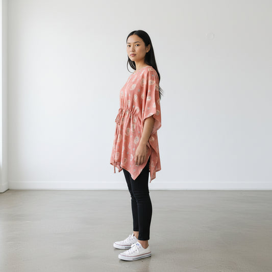 Cotton Kaftan Relaxation Tunic