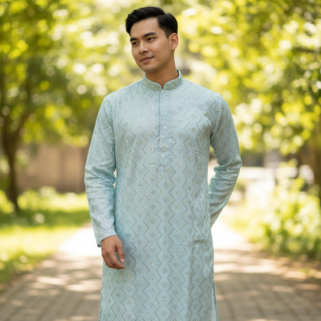 Polyester Kurta Comfort Fit