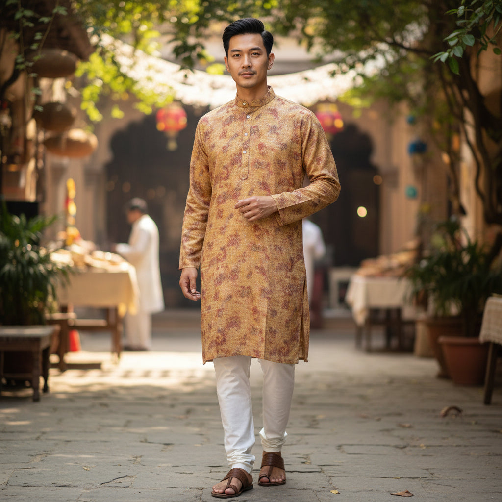 Cotton-Polyester Kurta