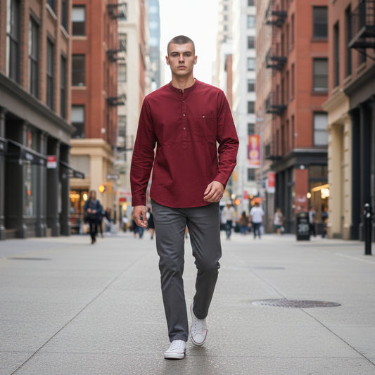 Silk Half Kurta for Comfort