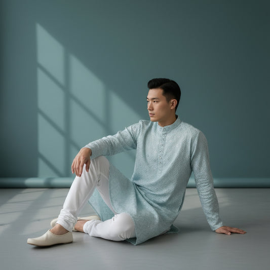 Polyester Kurta Relaxed Fit