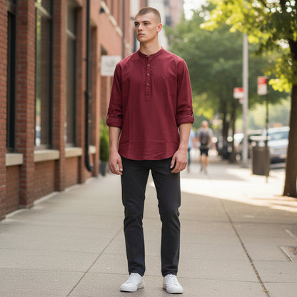 Silk Half Kurta for Comfort