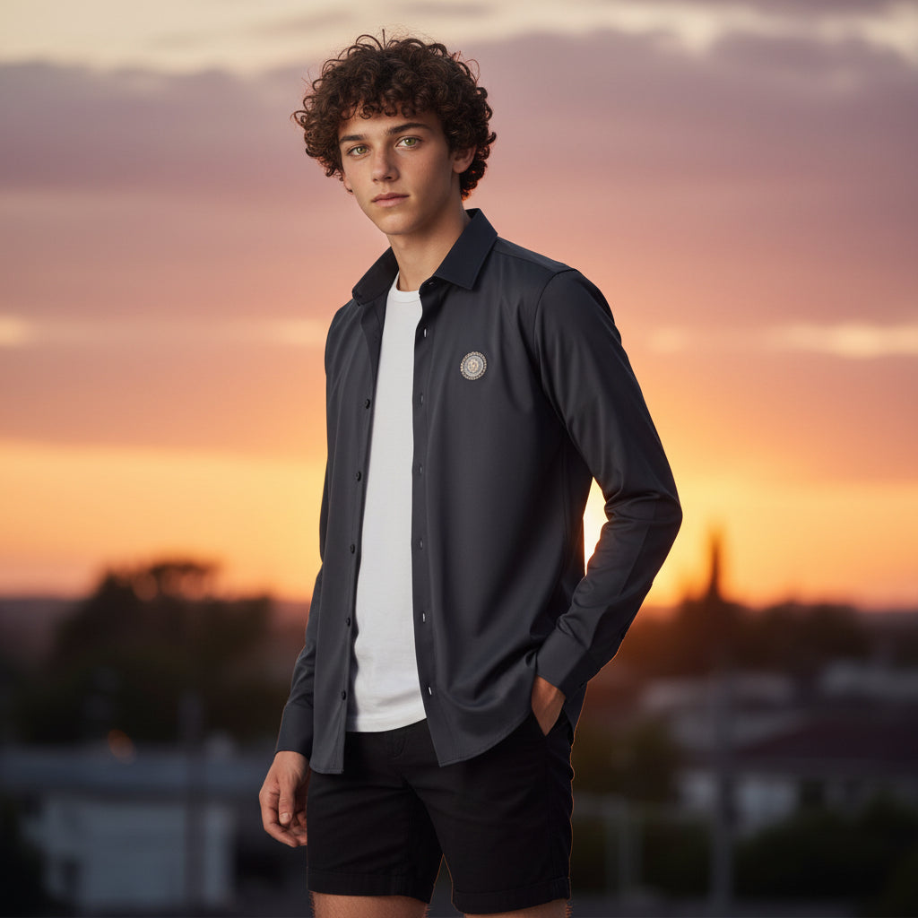 Lycra Shirt Designer Casual