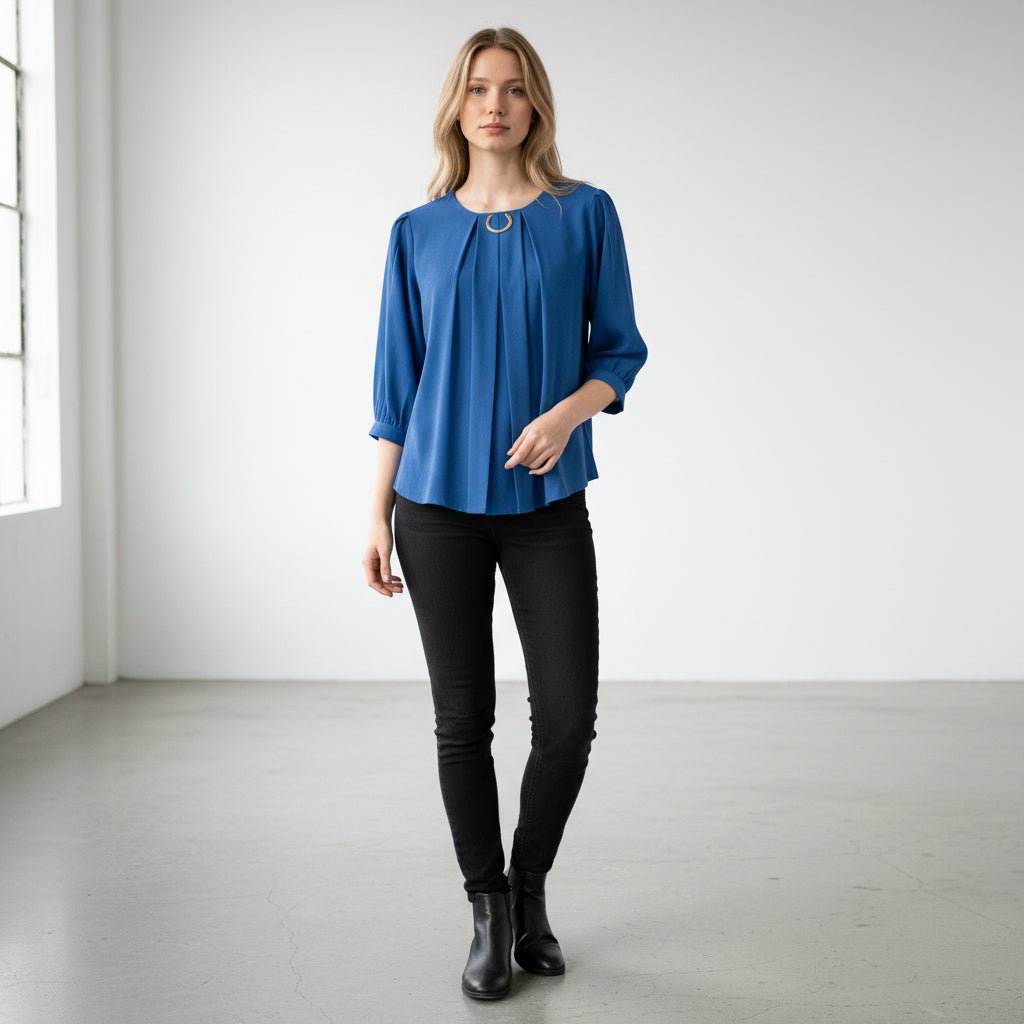 Lightweight Crepe Tunic