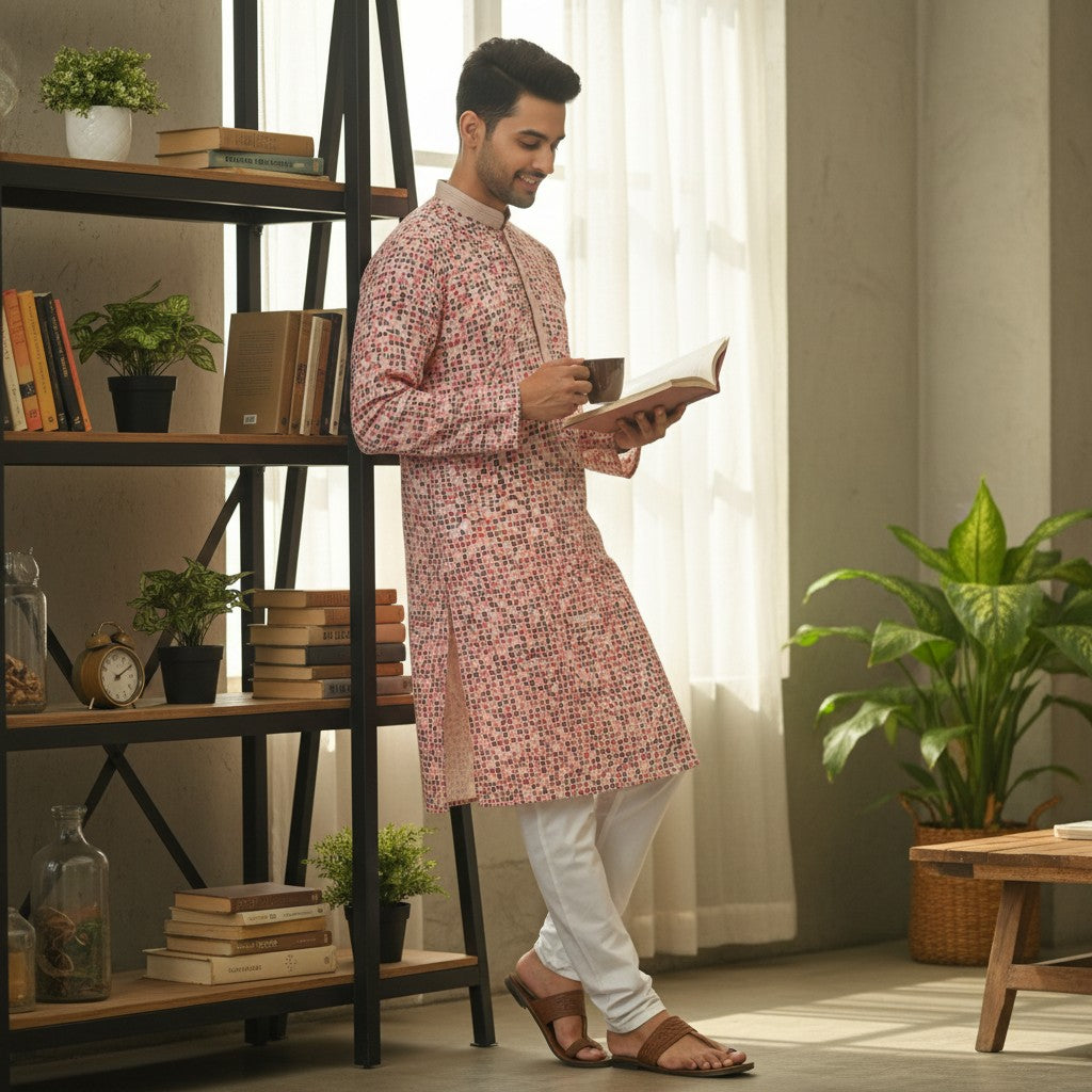 Traditional Indian kurta set