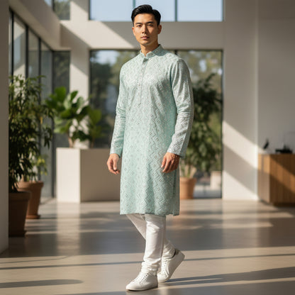 Polyester Kurta Comfort Fit