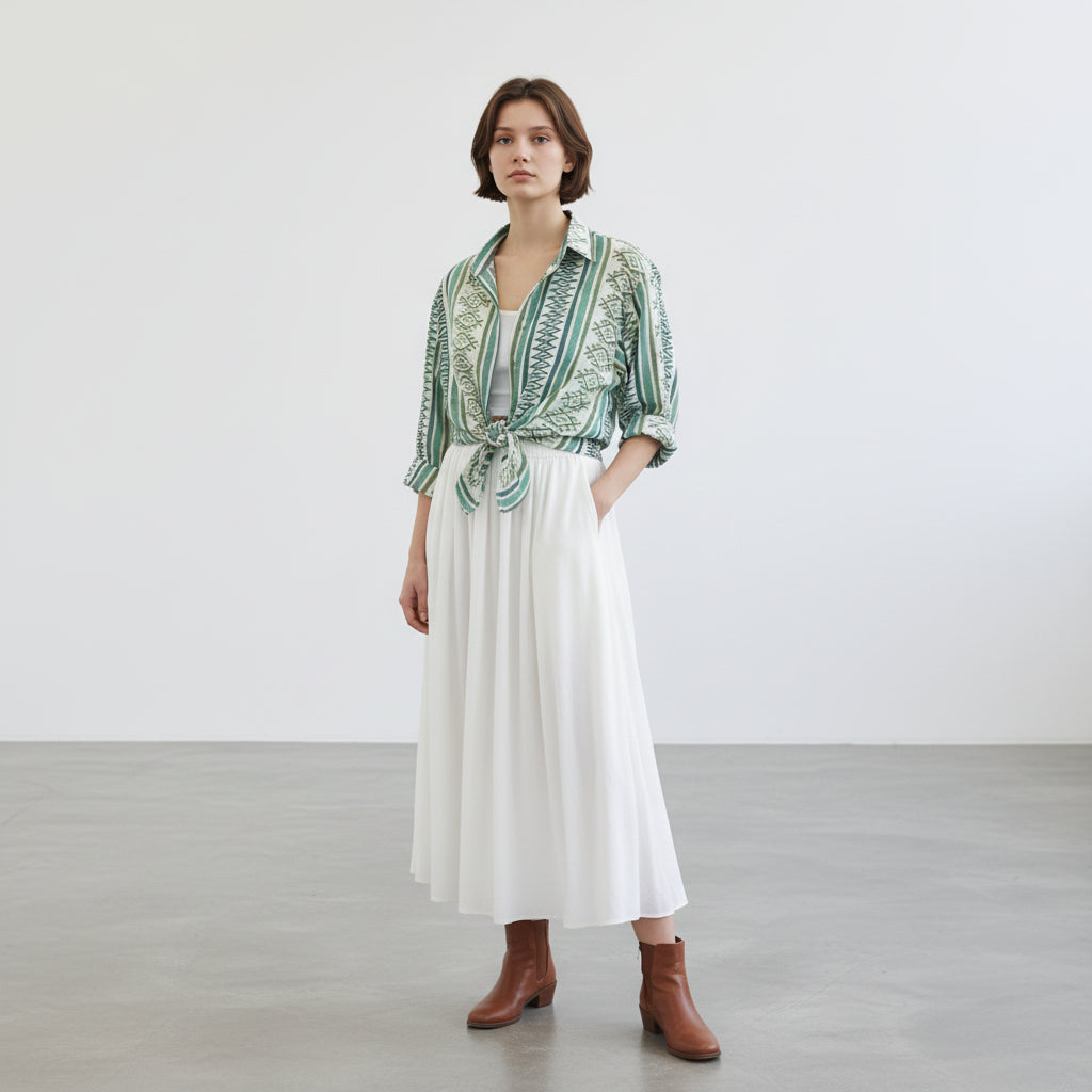 Chinon Open Jacket Shirt with Styling Versatility