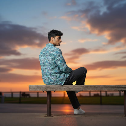 Cotton Polyester Half Kurta