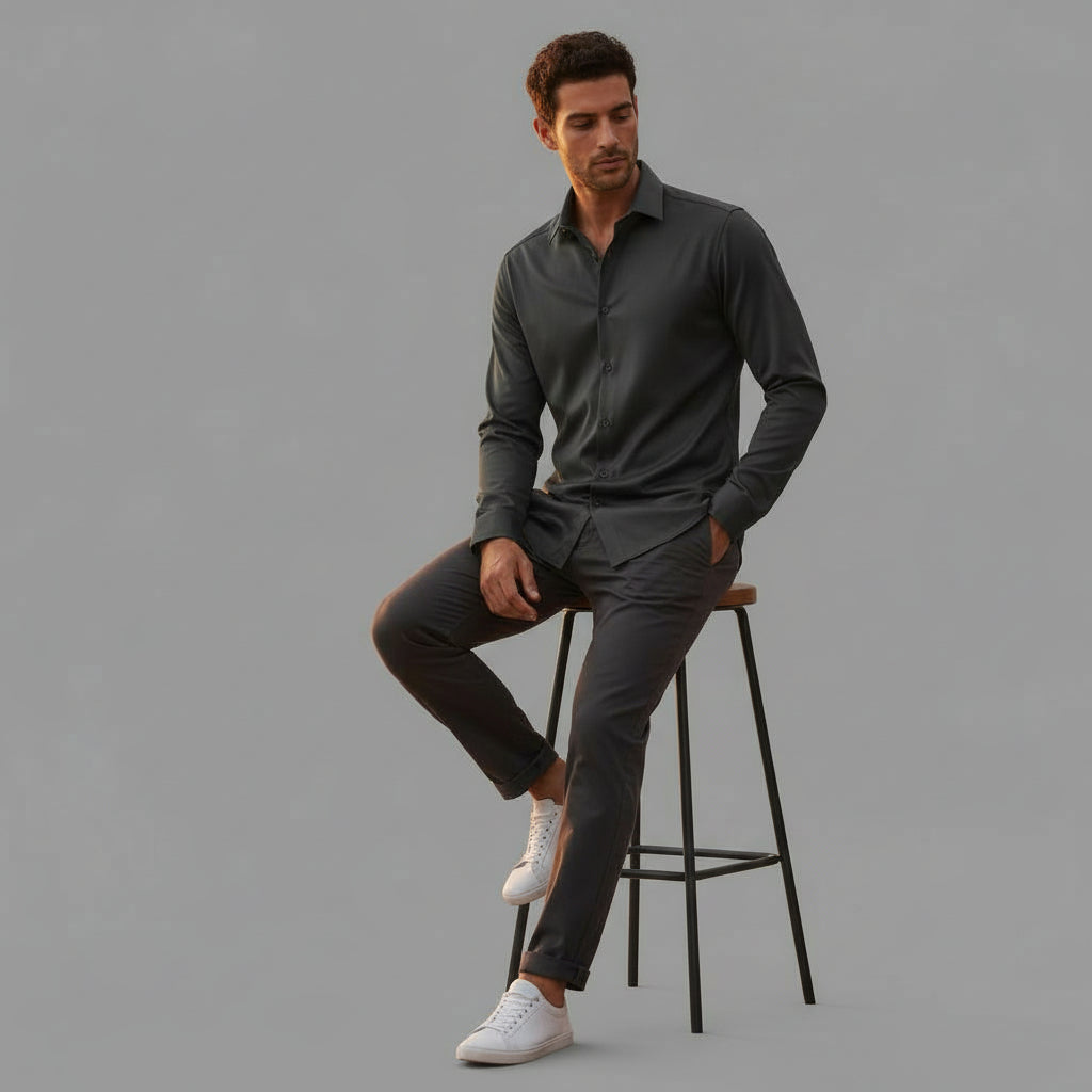 Polyester Shirt Casual Wear