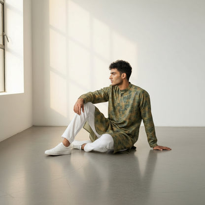 Cotton Polyester Designer Kurta