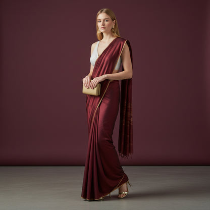 Sequin Chiffon Blouse