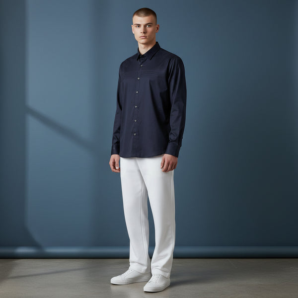Cotton-Polyester Shirt Casual Wear