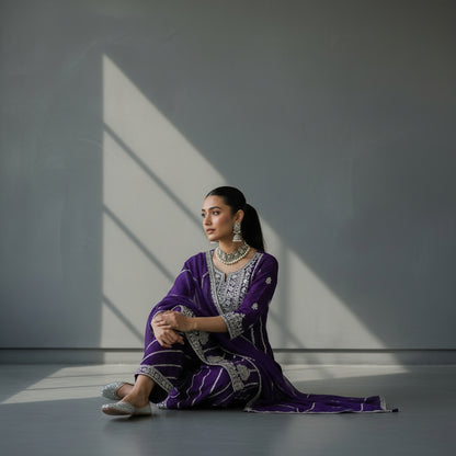 Pure Georgette Kurta Set Elegant Everyday Wear