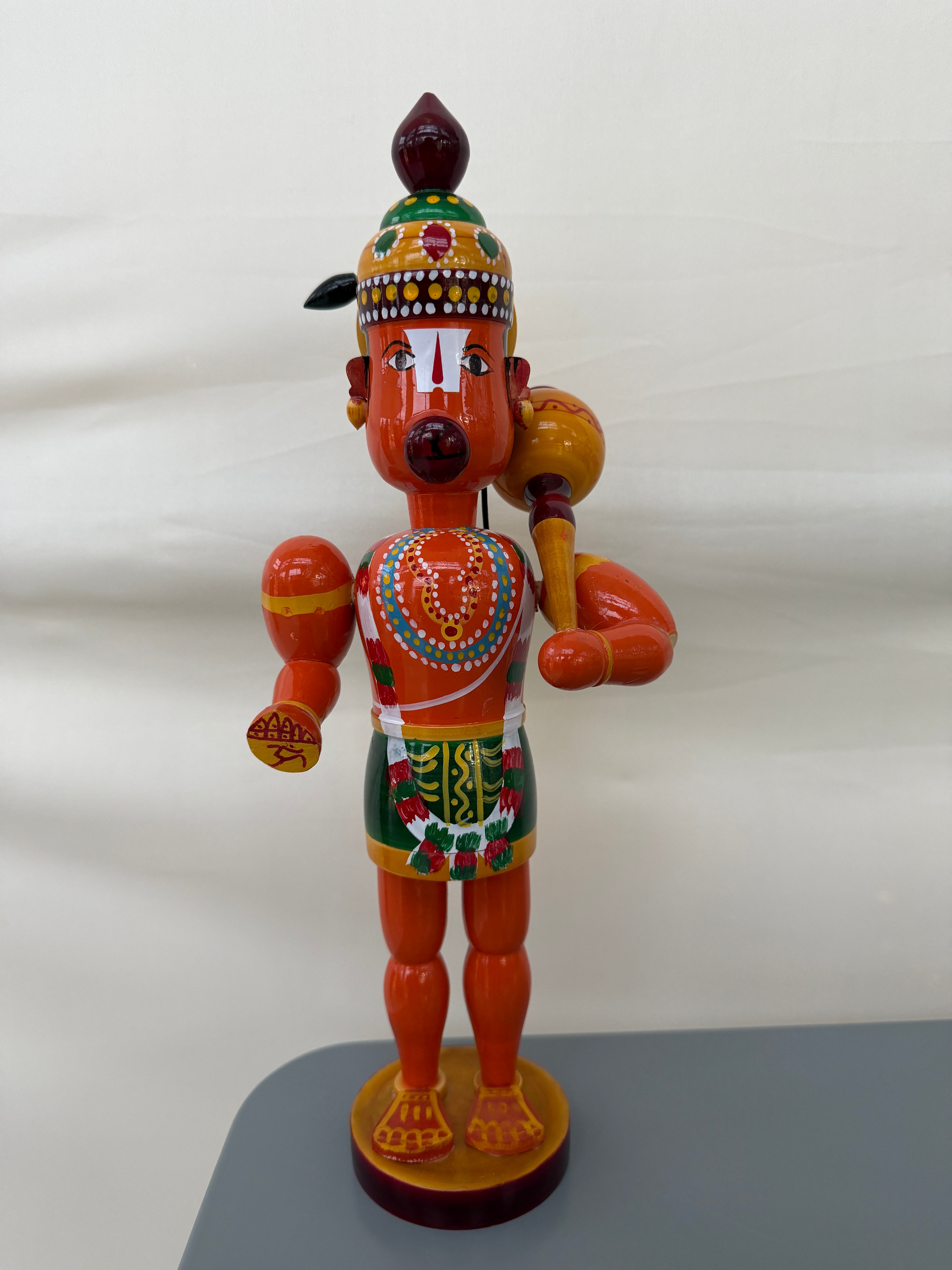 Wooden Hanuman Idol