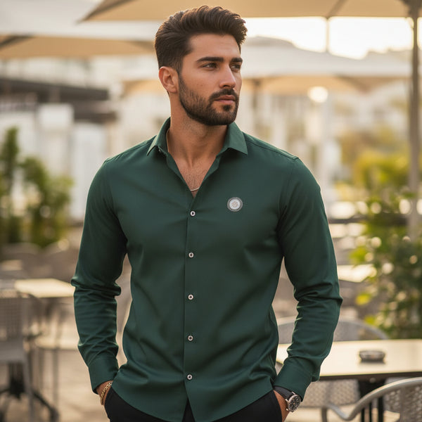 Lycra Shirt Designer Casual