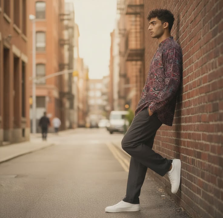 Cotton Polyester Half Kurta