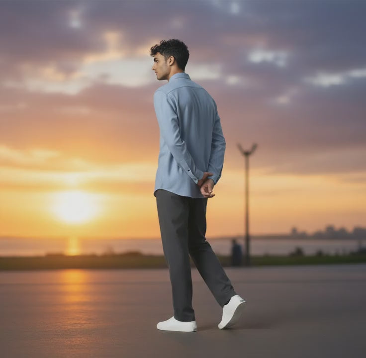 Cotton-Polyester Shirt Elevated Comfort