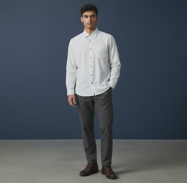 Cotton Polyester Classic Shirt