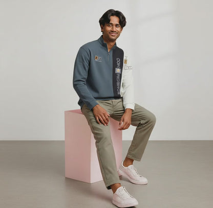 Cotton-Polyester Printed T-Shirt