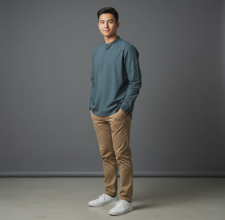 Silk Half Kurta