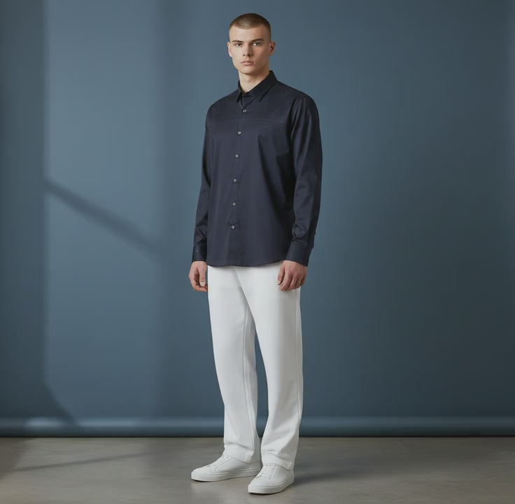 Cotton-Polyester Shirt Casual Wear
