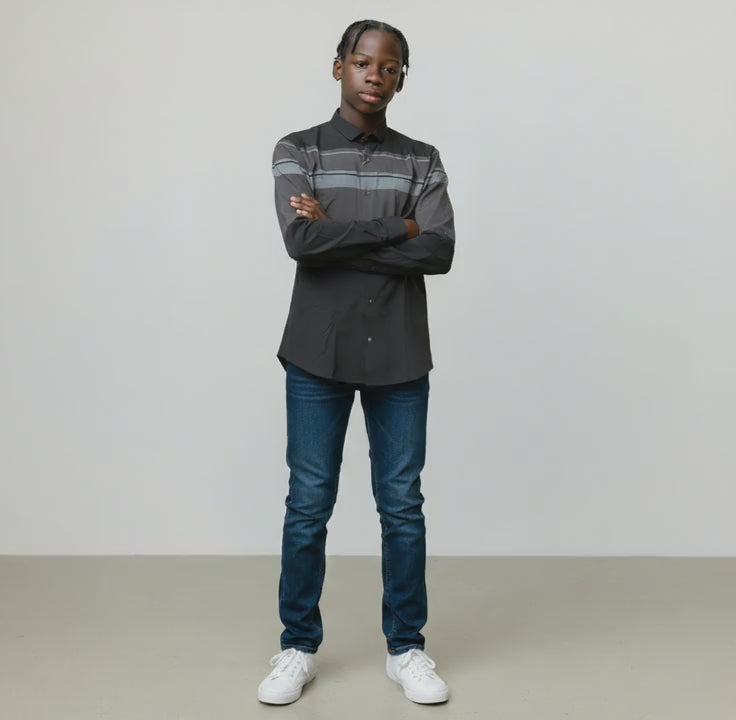 Cotton Blend Shirt Casual Wear