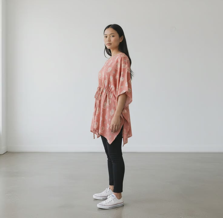 Cotton Kaftan Relaxation Tunic