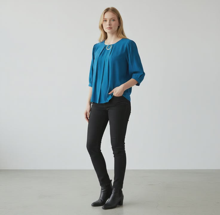 Lightweight Crepe Tunic