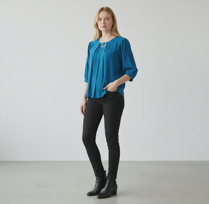 Lightweight Crepe Tunic