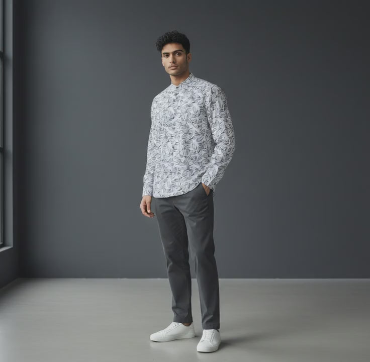 Cotton-Polyester Half Kurta for Warm Days